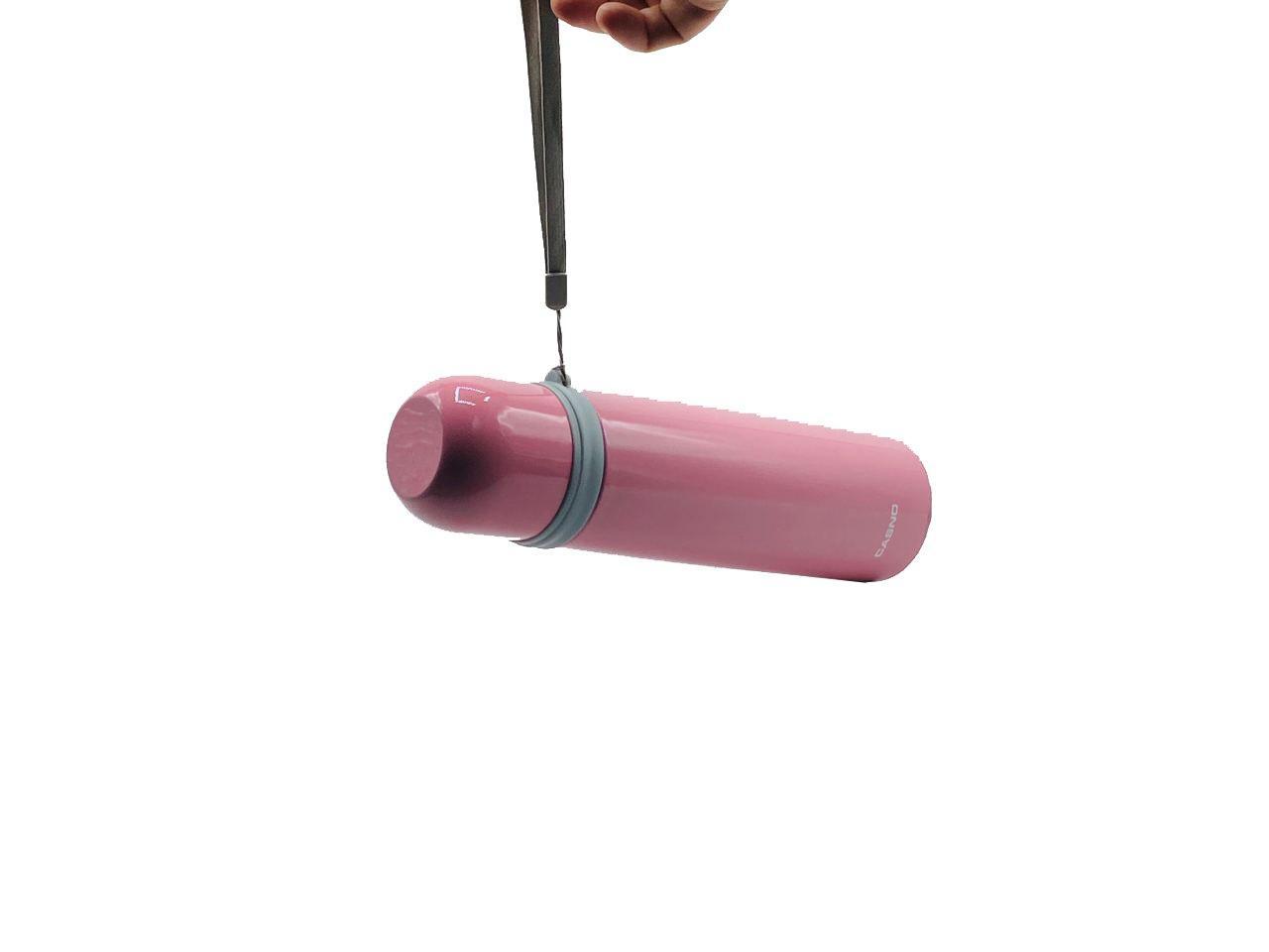 Термос CASNO 500 мл KXN-6002 Рожевий фото товару