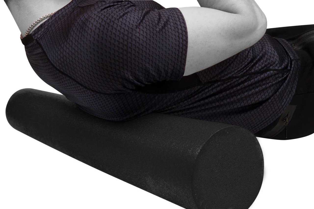 Ролик для йоги і пілатесу PowerPlay 4021 (60*15см) Чорний фото товару