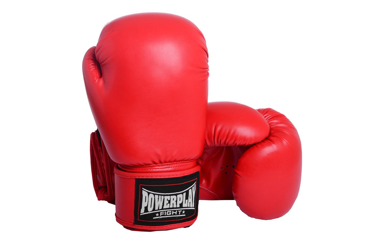 Боксерські рукавиці PowerPlay 3004 Червоні 10 унцій фото товару