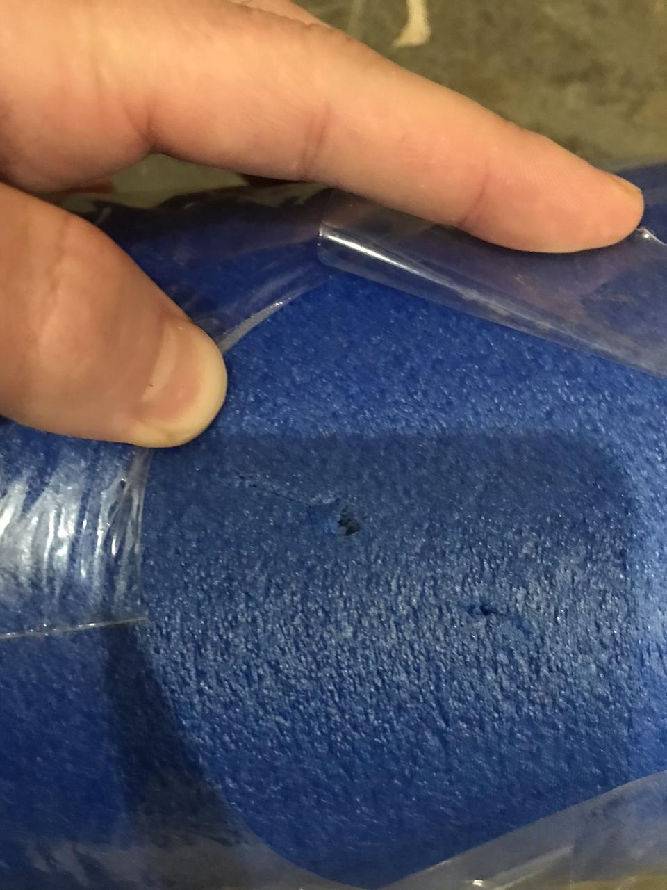 Ролик для йоги і пілатес PowerPlay 4021 90*15см. Синій фото товару