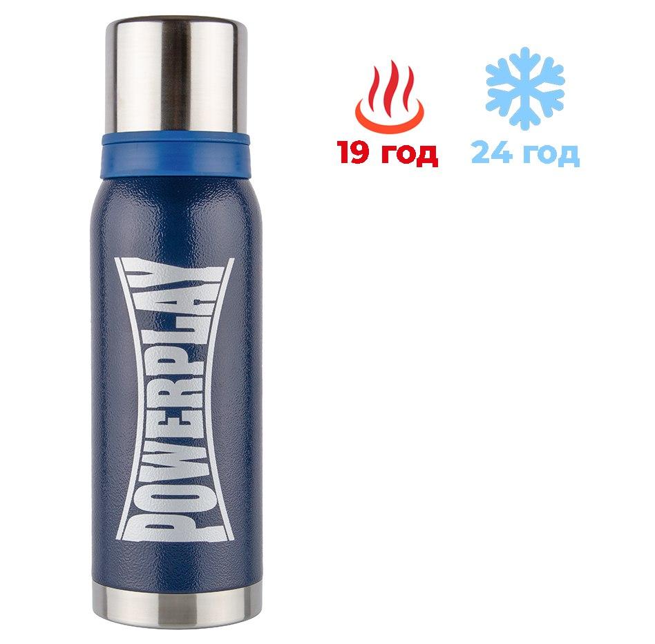 Термос PowerPlay 9001 Синій 1200 мл фото товару
