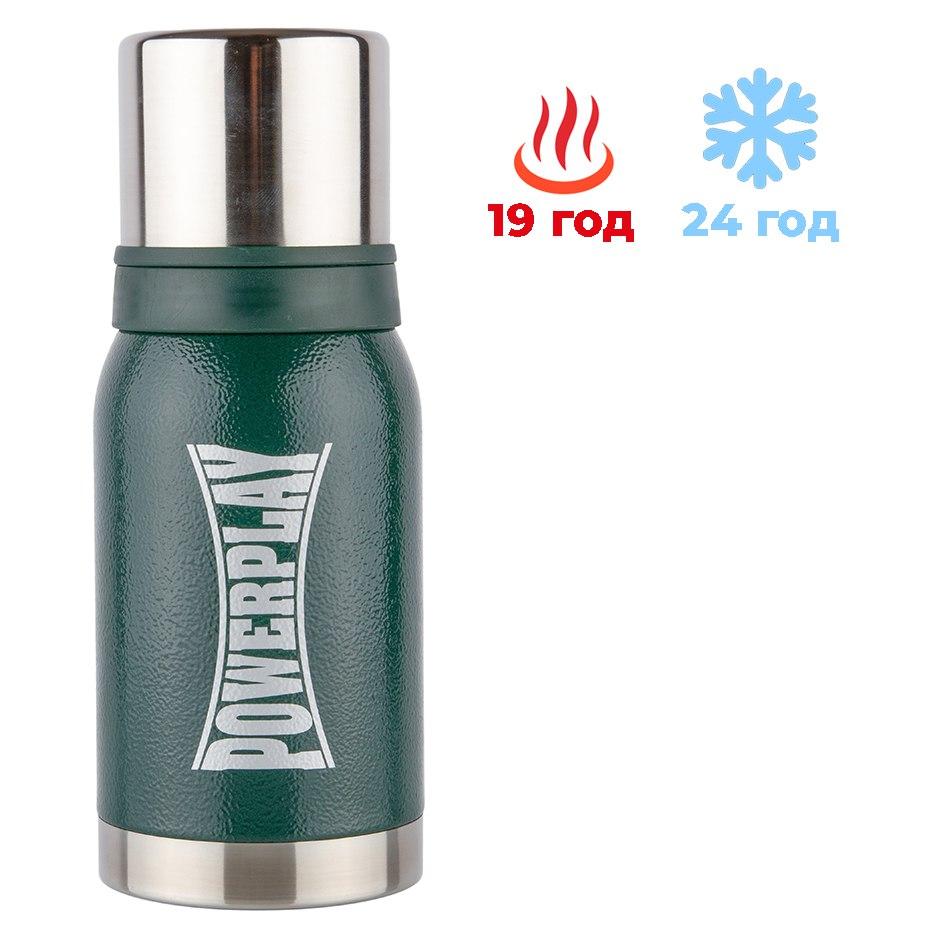 Термос PowerPlay 9001 Зелений 750 мл фото товару