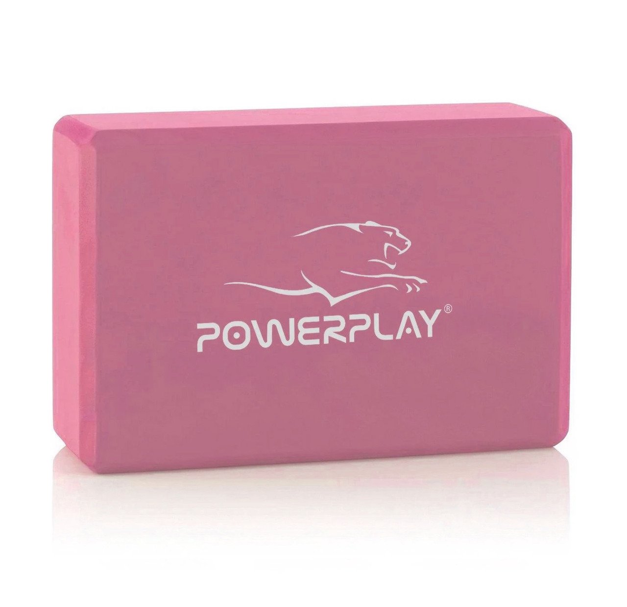 Блок для йоги PowerPlay 4006 Yoga Brick Рожевий фото товару
