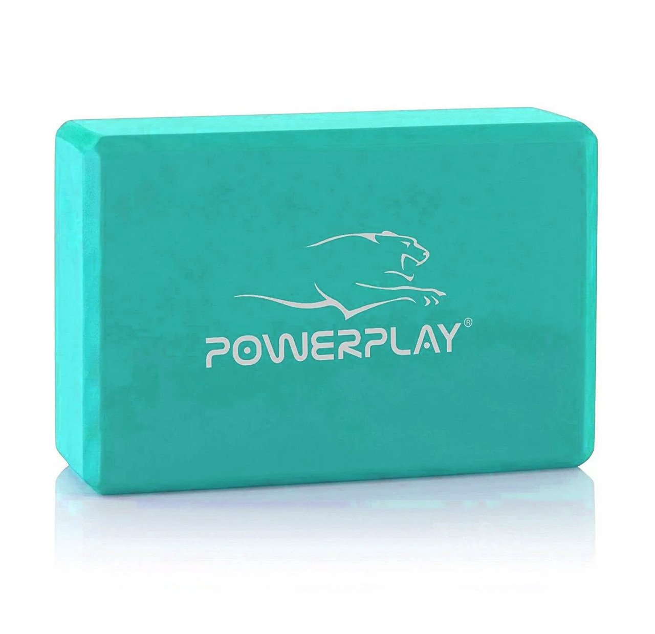 Блок для йоги PowerPlay 4006 Yoga Brick Мятний фото товару