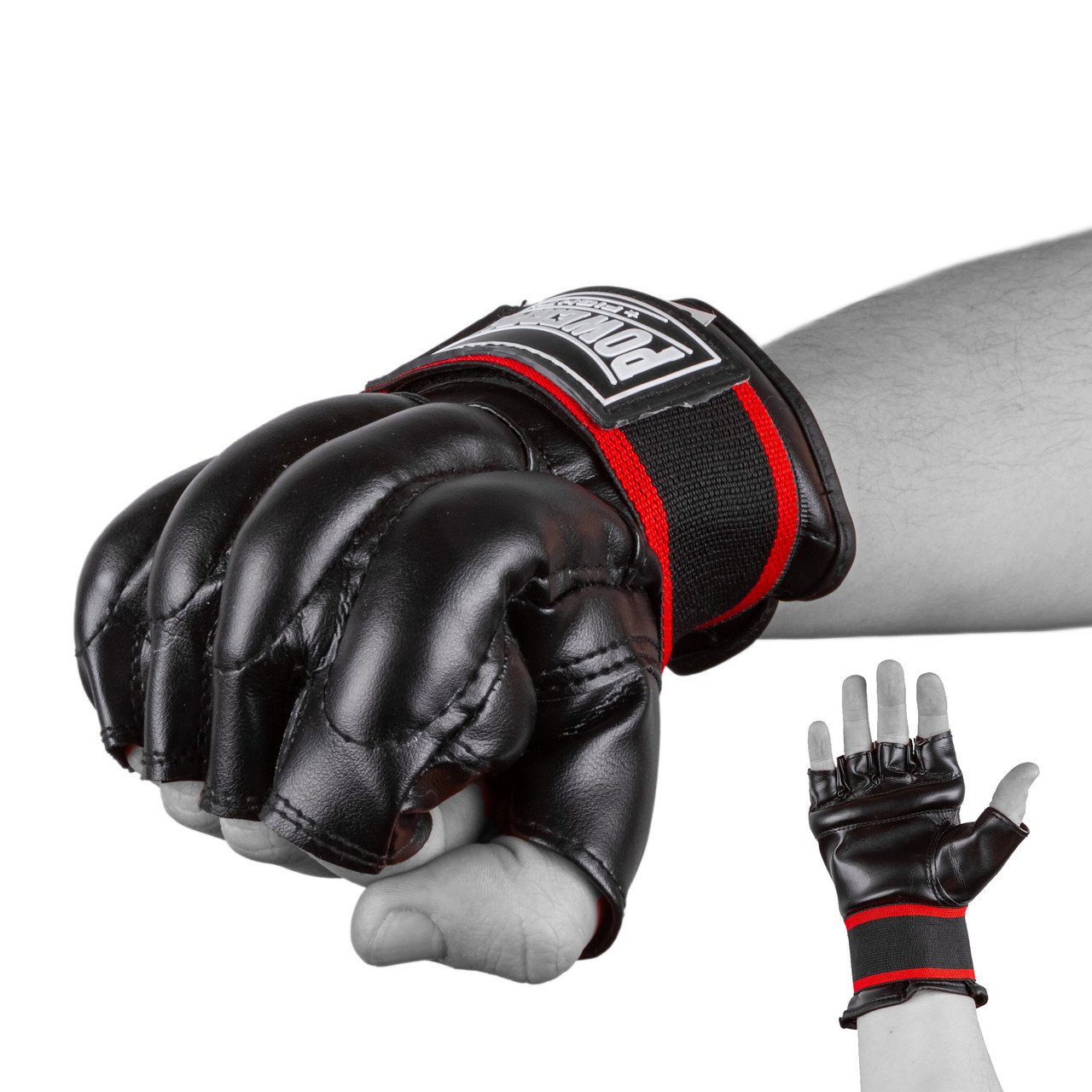 Рукавички шингарди PowerPlay 3094 Чорні S фото товара