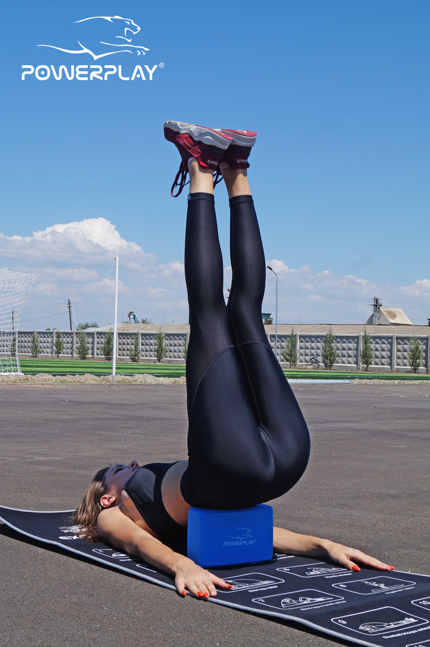 Блок для йоги PowerPlay 4006 Yoga Brick фото товару