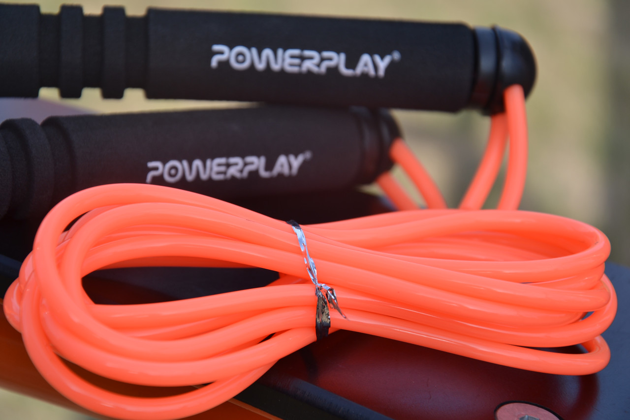 Скакалка PowerPlay 4205 Оранжева фото товара