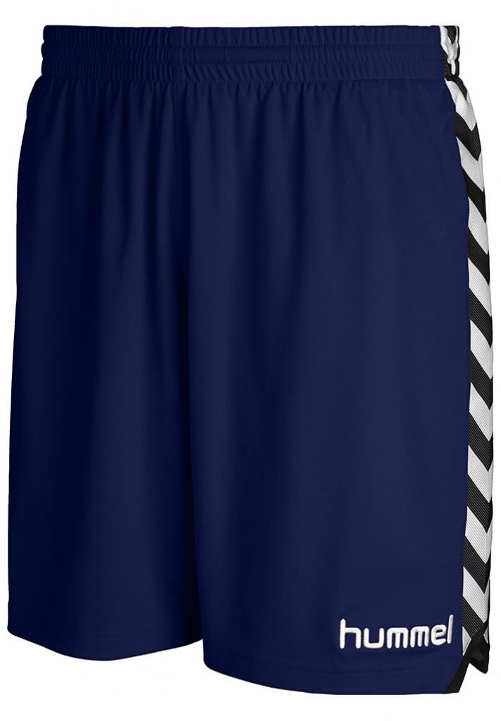 Шорты детские Hummel Stay Authentic Poly Shorts темно-синие фото товара