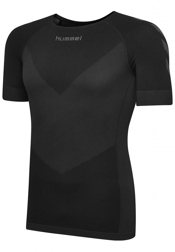 Футболка HUMMEL FIRST SEAMLESS JERSEY S / S 202-636-2001-XS/S Дорослі Чоловіча ЧОРНИЙ