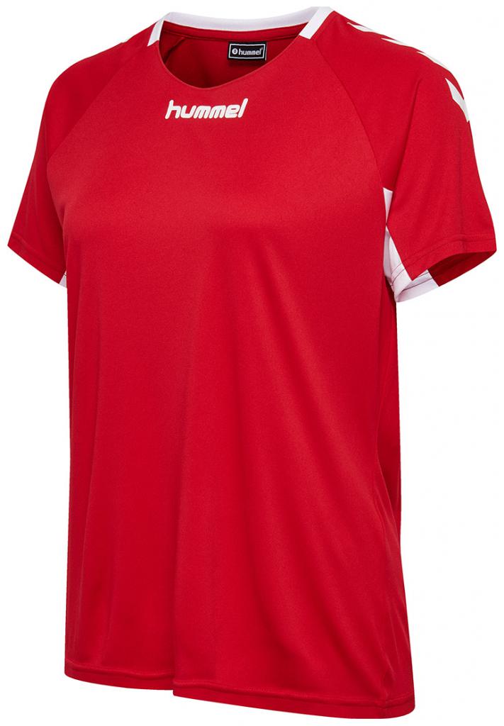 Футболка Hummel CORE TEAM JERSEY WOMAN S / S красная фото товара