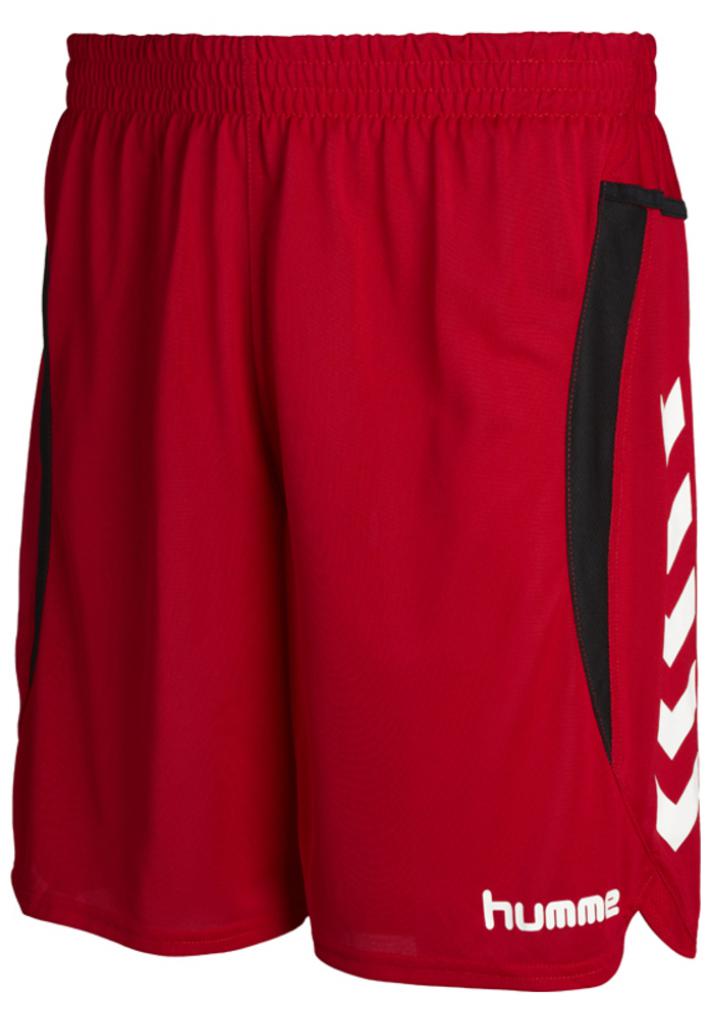 Шорты Hummel TEAM PLAYER POLY SHORTS красные фото товара