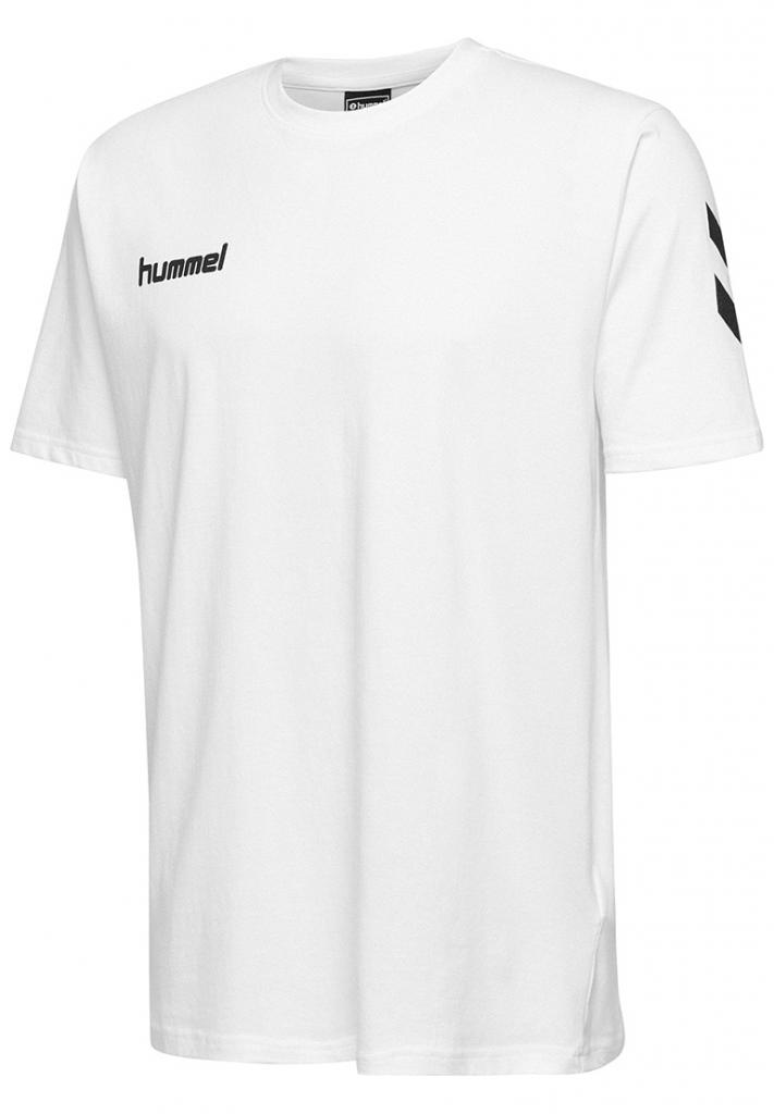 Футболка HMLGO COTTON T-SHIRT S / S 203-566-9001-S Дорослі Чоловіча БІЛИЙ