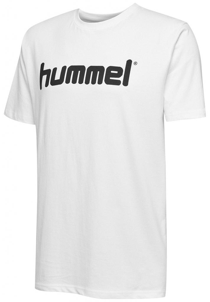 Футболка HMLGO COTTON LOGO T-SHIRT S / S 203-513-9001-S Дорослі Чоловіча БІЛИЙ