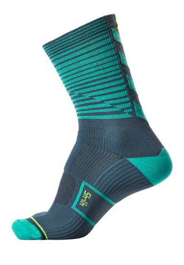 Носки Hummel REFLECTOR PERFORMANCE SOCK черно-зеленые фото товара