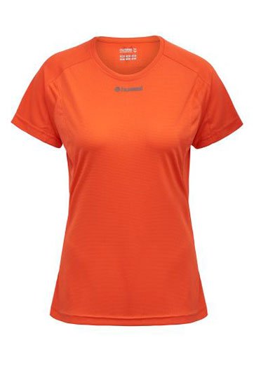 Футболка RUNNER WO SS TEE 019-208-4127-L Дорослі Жіноча ПОМАРАНЧЕВИЙ