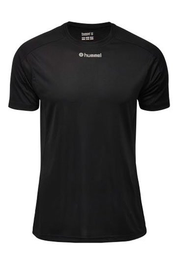 Футболка Hummel RUNNER SS TEE черная фото товара
