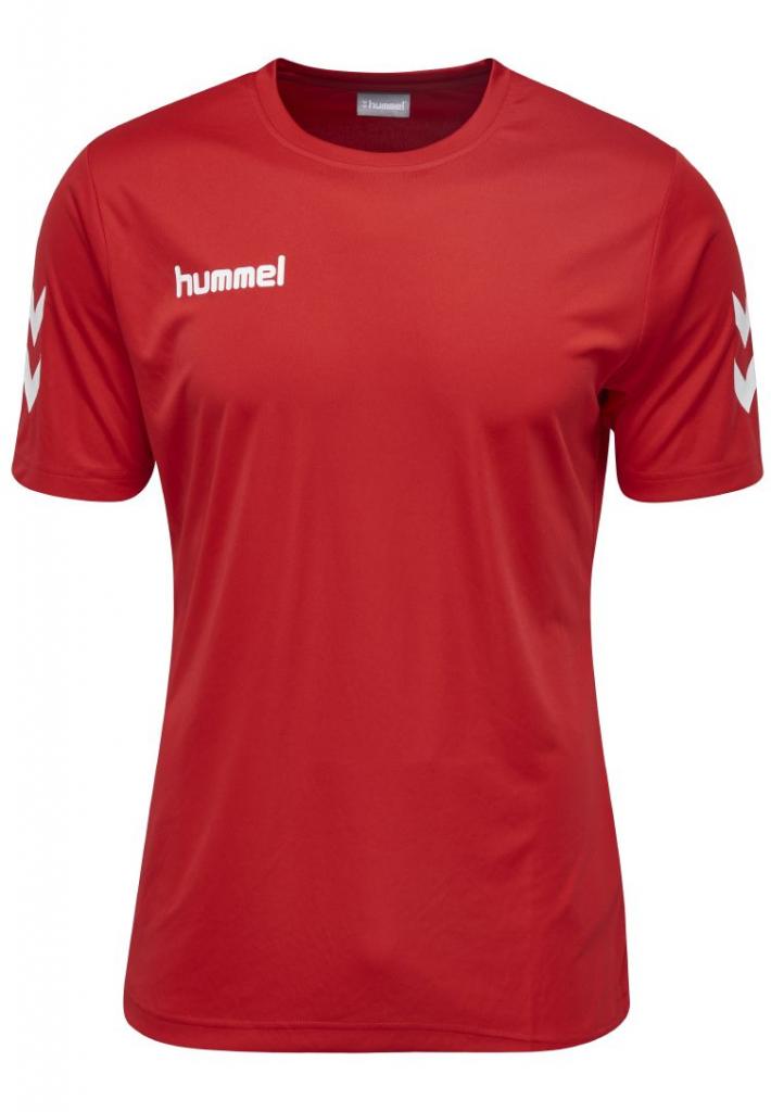 Футболка Hummel CORE POLYESTER TEE красная фото товара