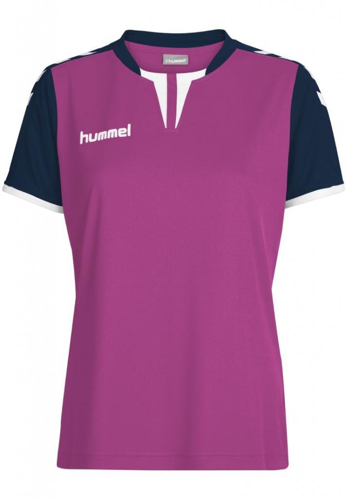 Футболка Hummel CORE WOMENS SS JERSEY малиновая фото товара