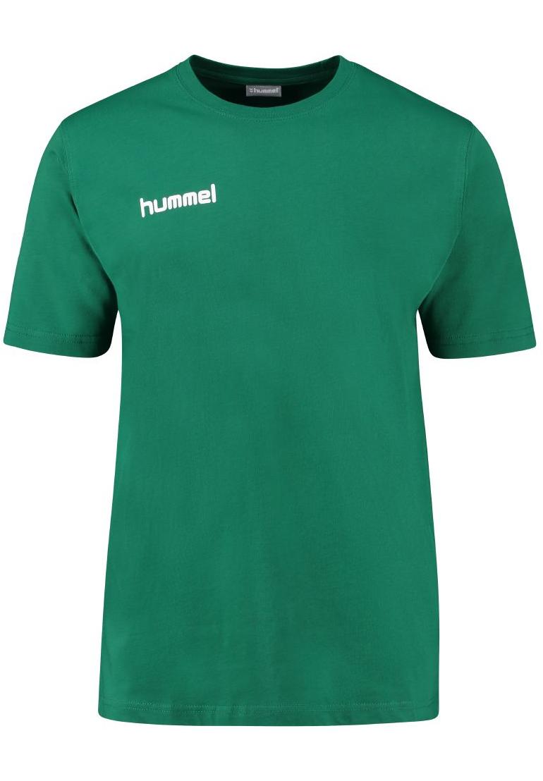 Футболка Hummel CORE COTTON TEE зеленая фото товара