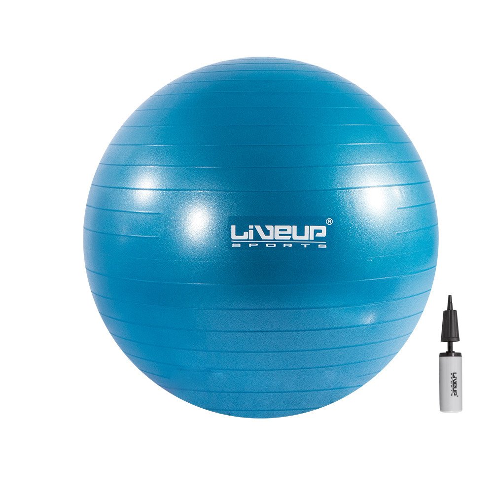 Фітбол з насосом LiveUp ANTI-BURST, LS3222-55b фото товару