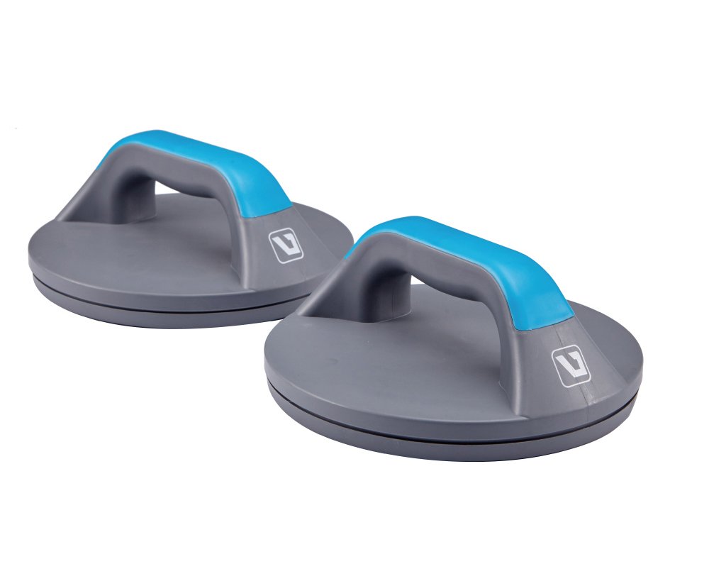 Упоры для отжимания пластиковые LiveUp PUSH UP PRO, вращающиеся, набор 2 шт., LS9411 фото товара