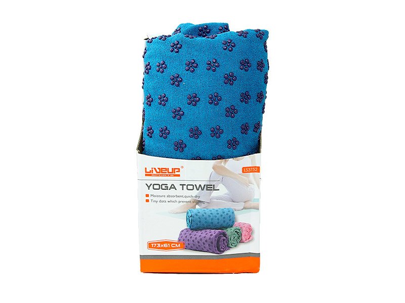 Рушник для йоги LiveUp YOGA TOWEL, LS3752 фото товару