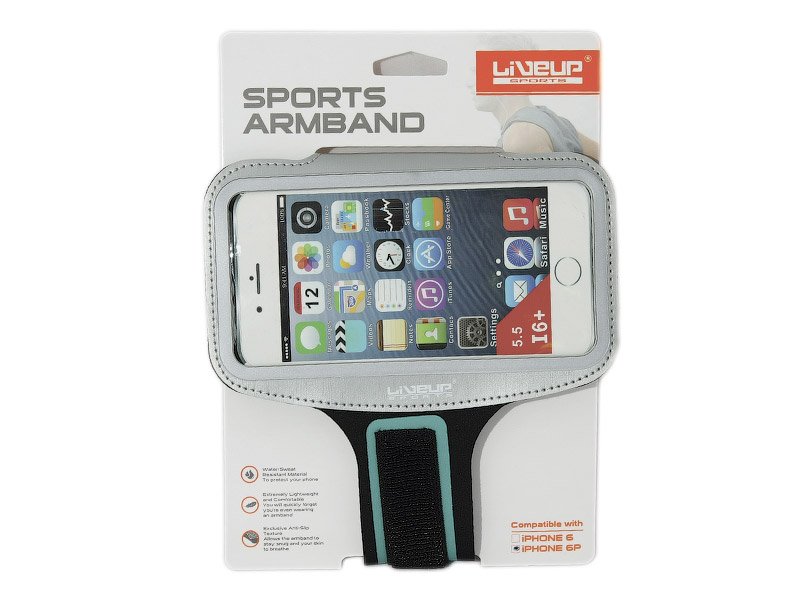 Чехол для телефона на руку LiveUp SPORTS ARMBAND, LS3720B фото товара