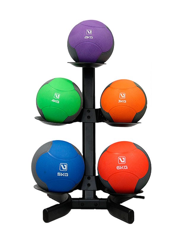 Подставка под медболы и гири LiveUp KETTLE BELL RACK, для 5 мест, LS1982 фото товара