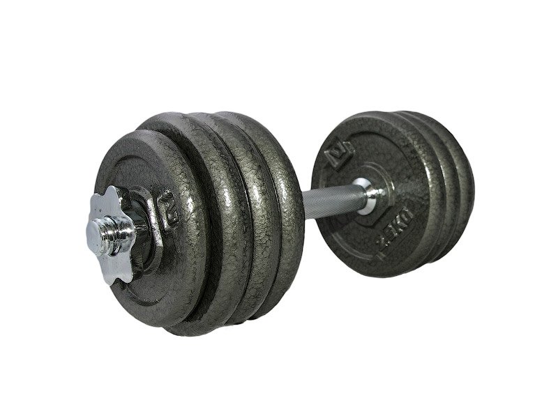 Гантель наборная железная LiveUp DUMBELL SET, 20 кг, LS2311-20 фото товара