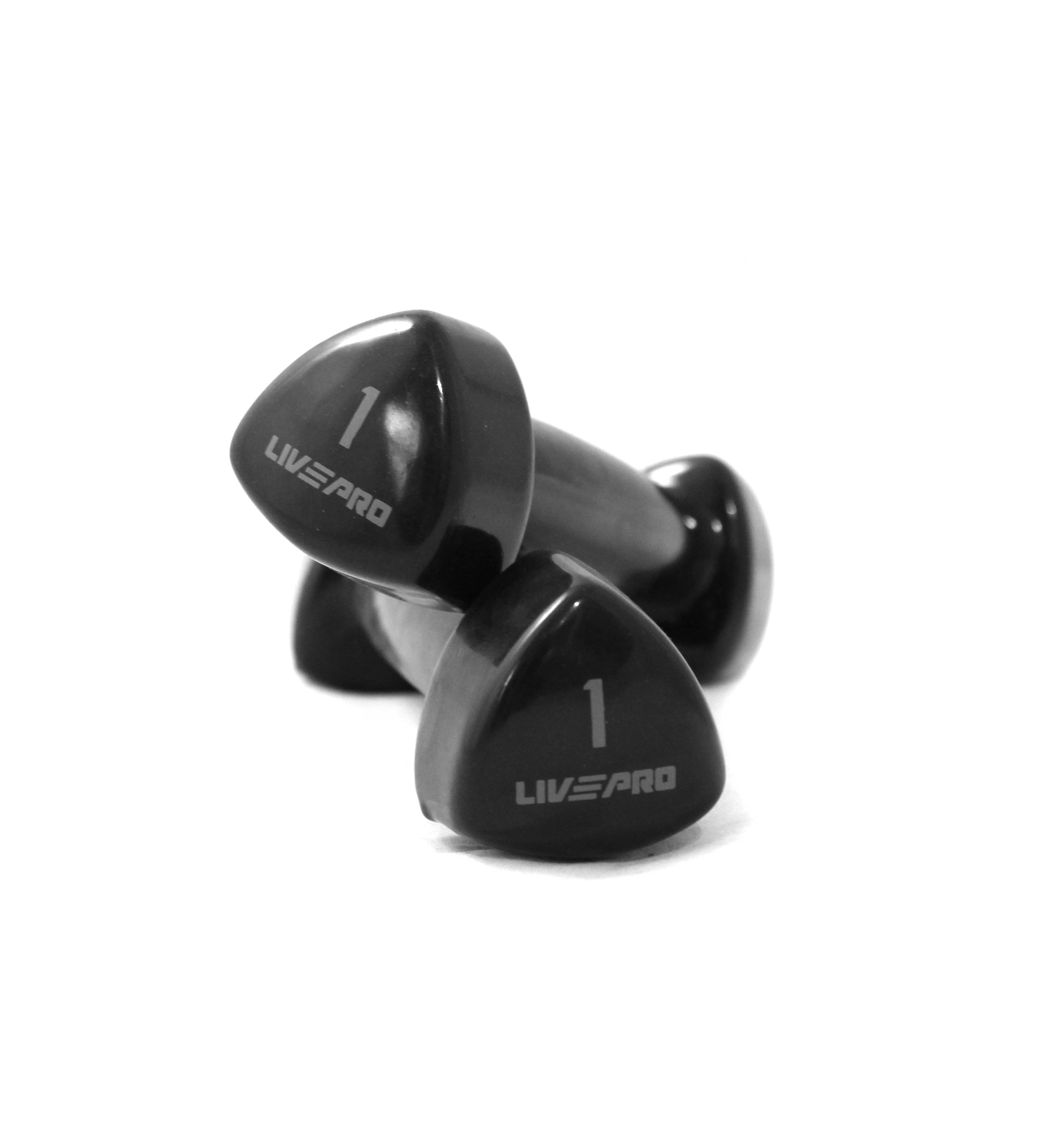 Вінілові гантелі LivePro STUDIO DUMBBELL фото товару