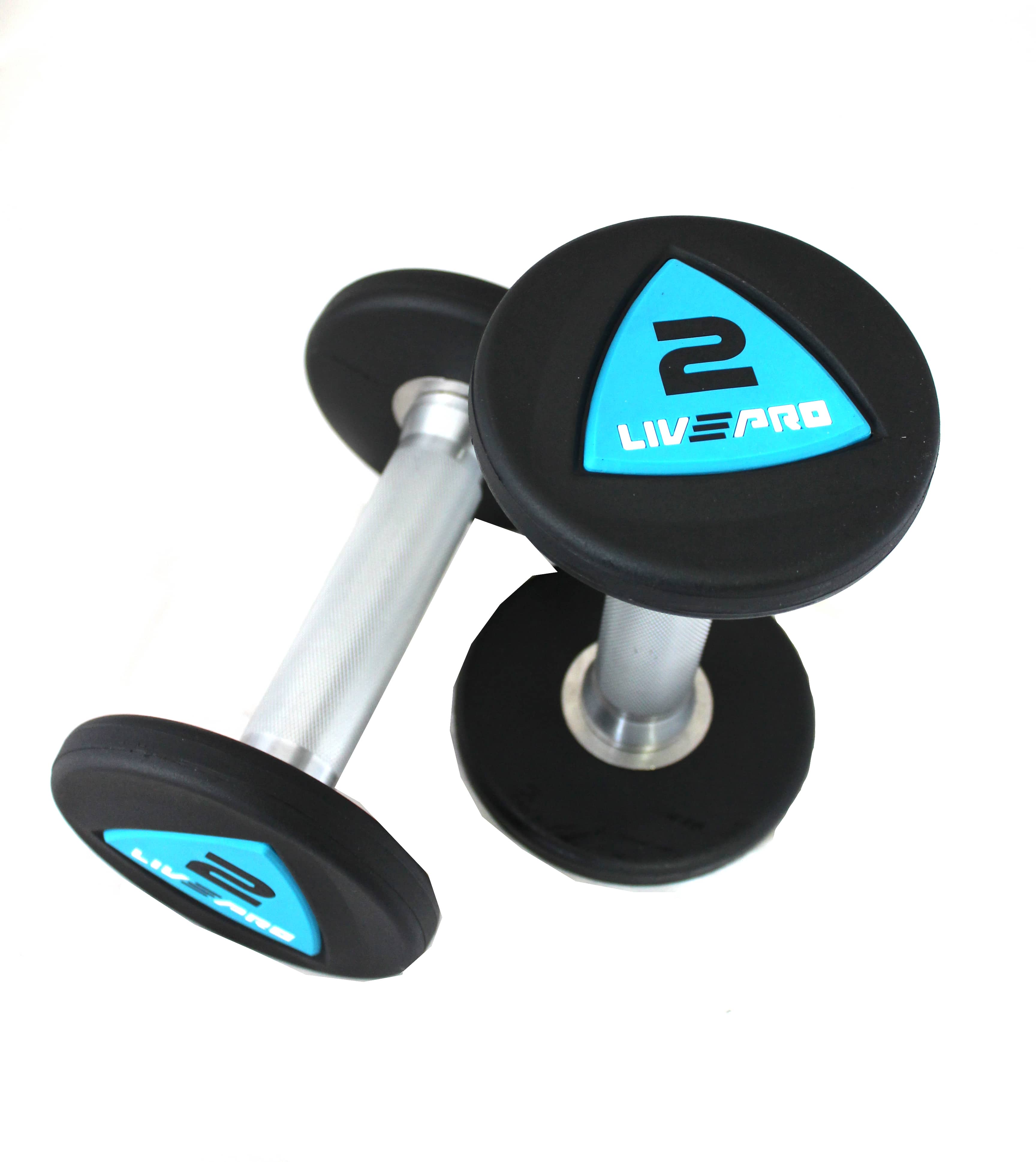 Уретанові гантелі LivePro URETHANE DUMBBELL LP8002-2 фото товару