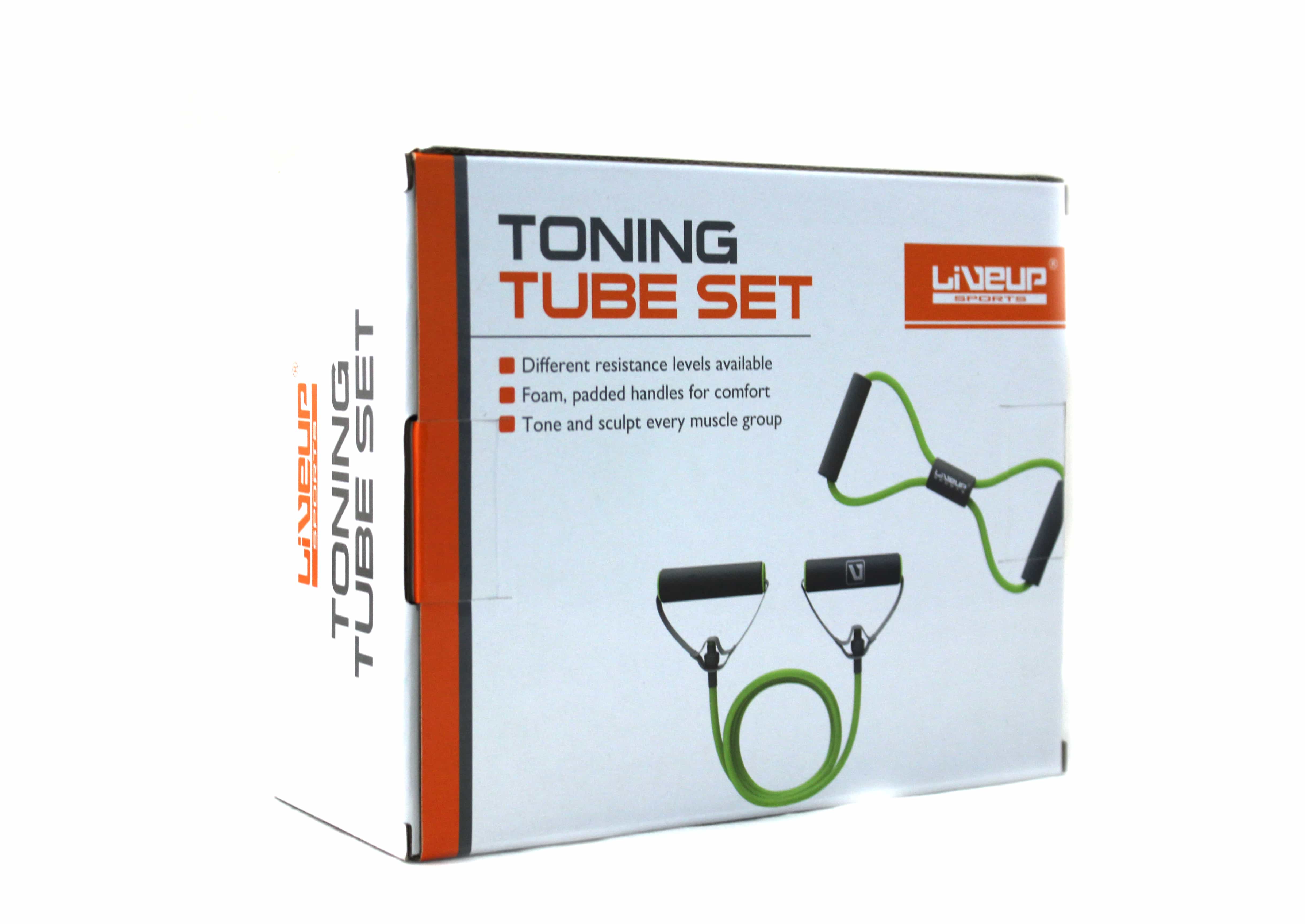 Набір еспандерів 2 шт. LiveUp TONNING TUBE SET фото товару