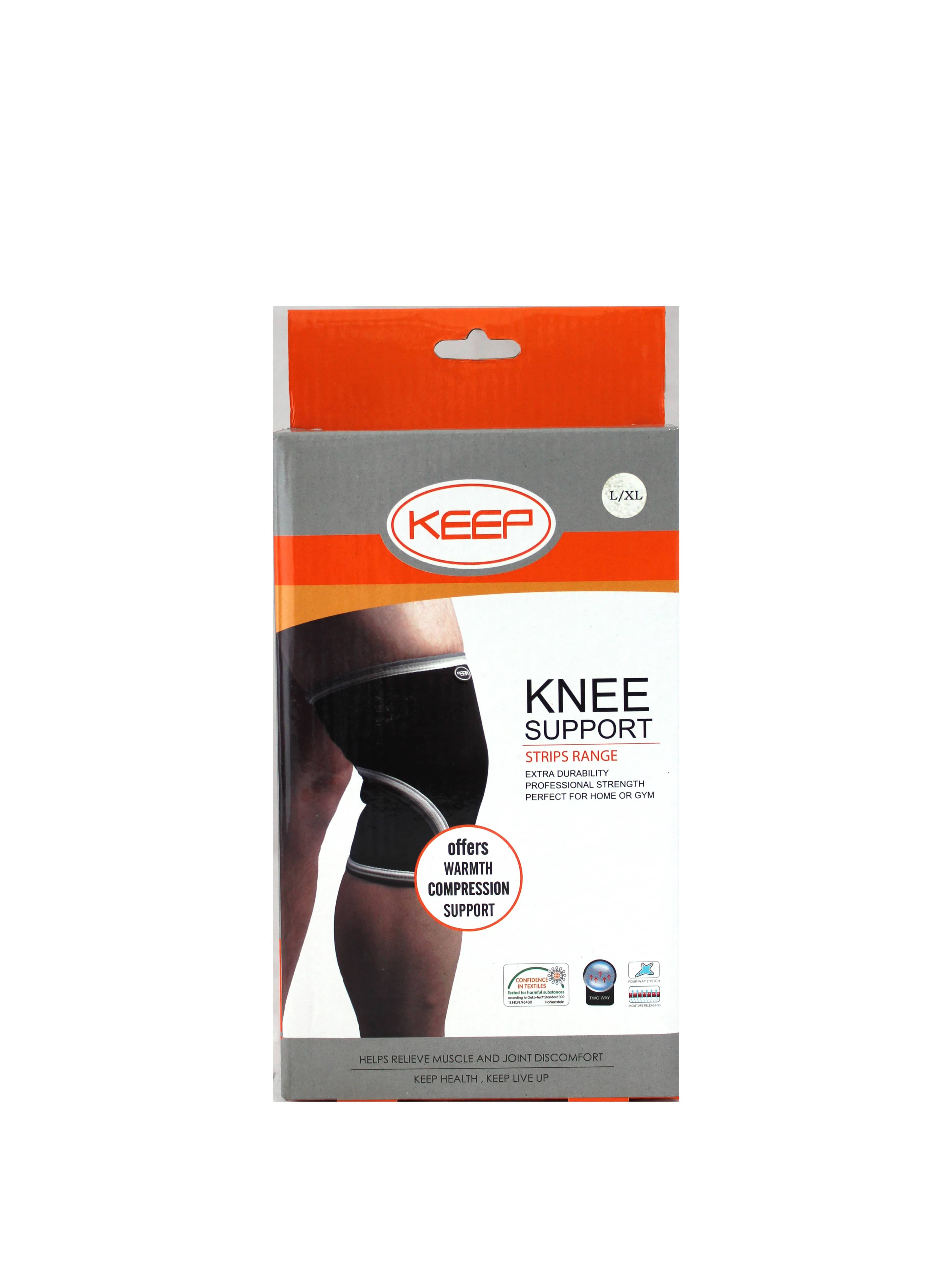 Фіксатор коліна LiveUp KNEE SUPPORTS KEEP LS5646A-LXL фото товару