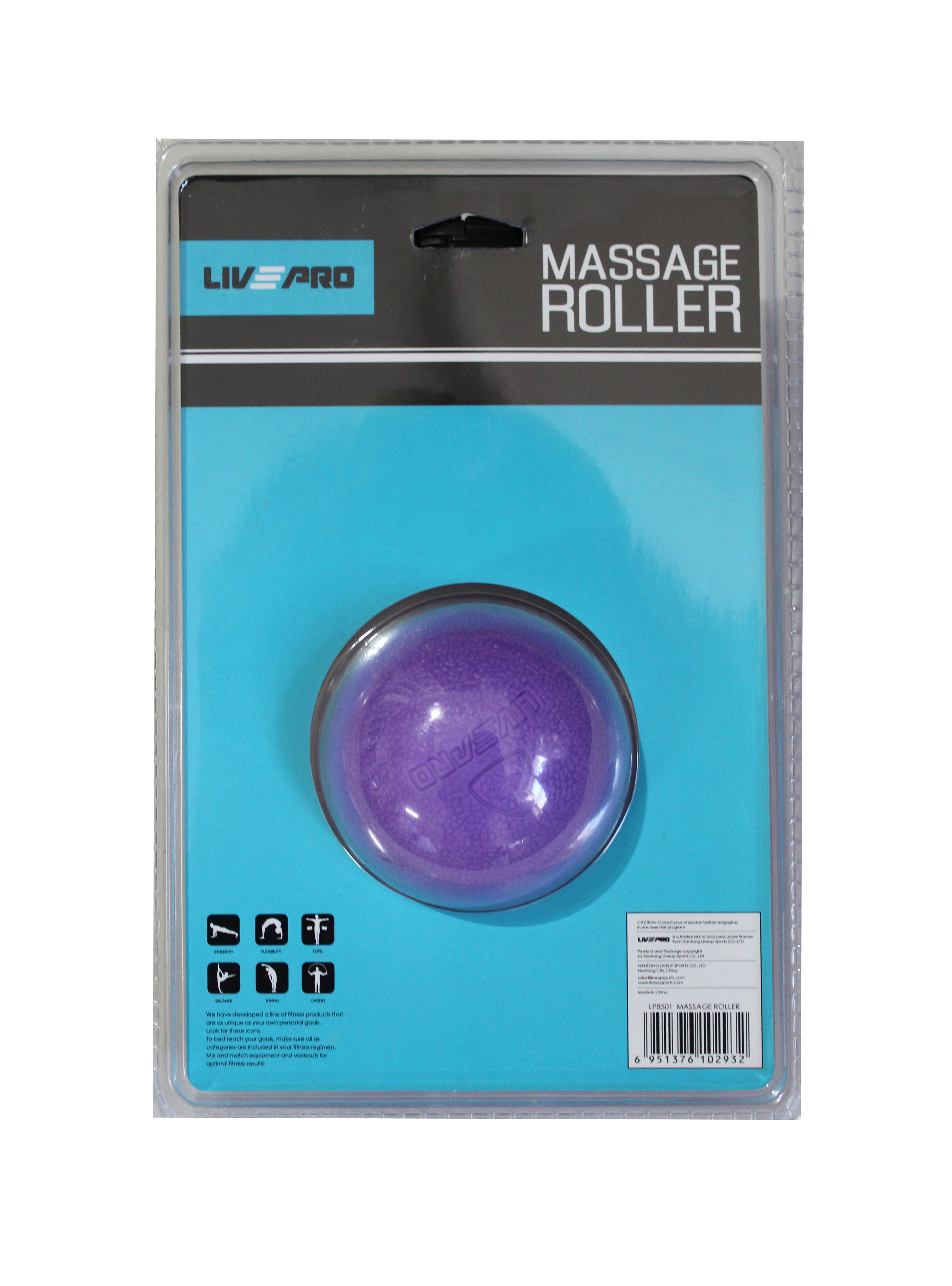 Мячик для массажа Livepro MUSCLE ROLLER BALL фото товара
