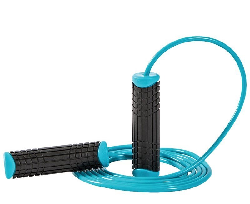 Скакалка LivePro PVC JUMPROPE блакитна фото товару
