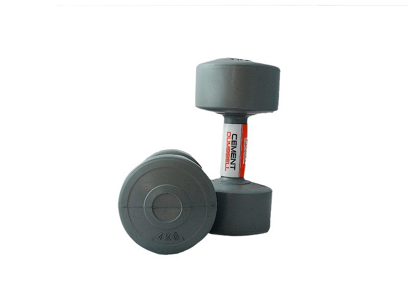 Гантели LiveUp CEMENT DUMBELL gray 2 шт.по 4кг фото товара
