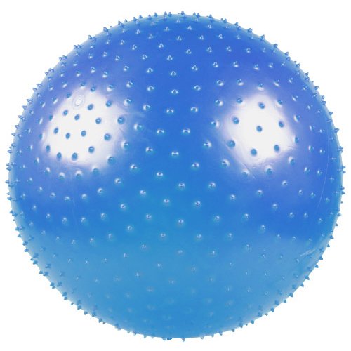 Массажный мяч LiveUp MASSAGE BALL blue 65см фото товара