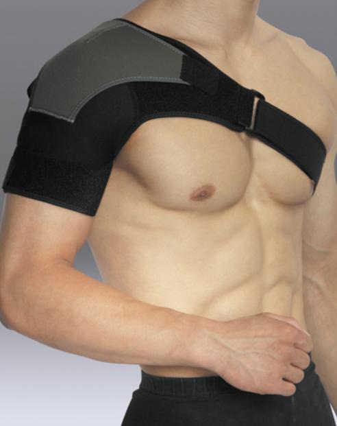 Фиксатор плеча LiveUp SHOULDER SUPPORT BLACK  U фото товара