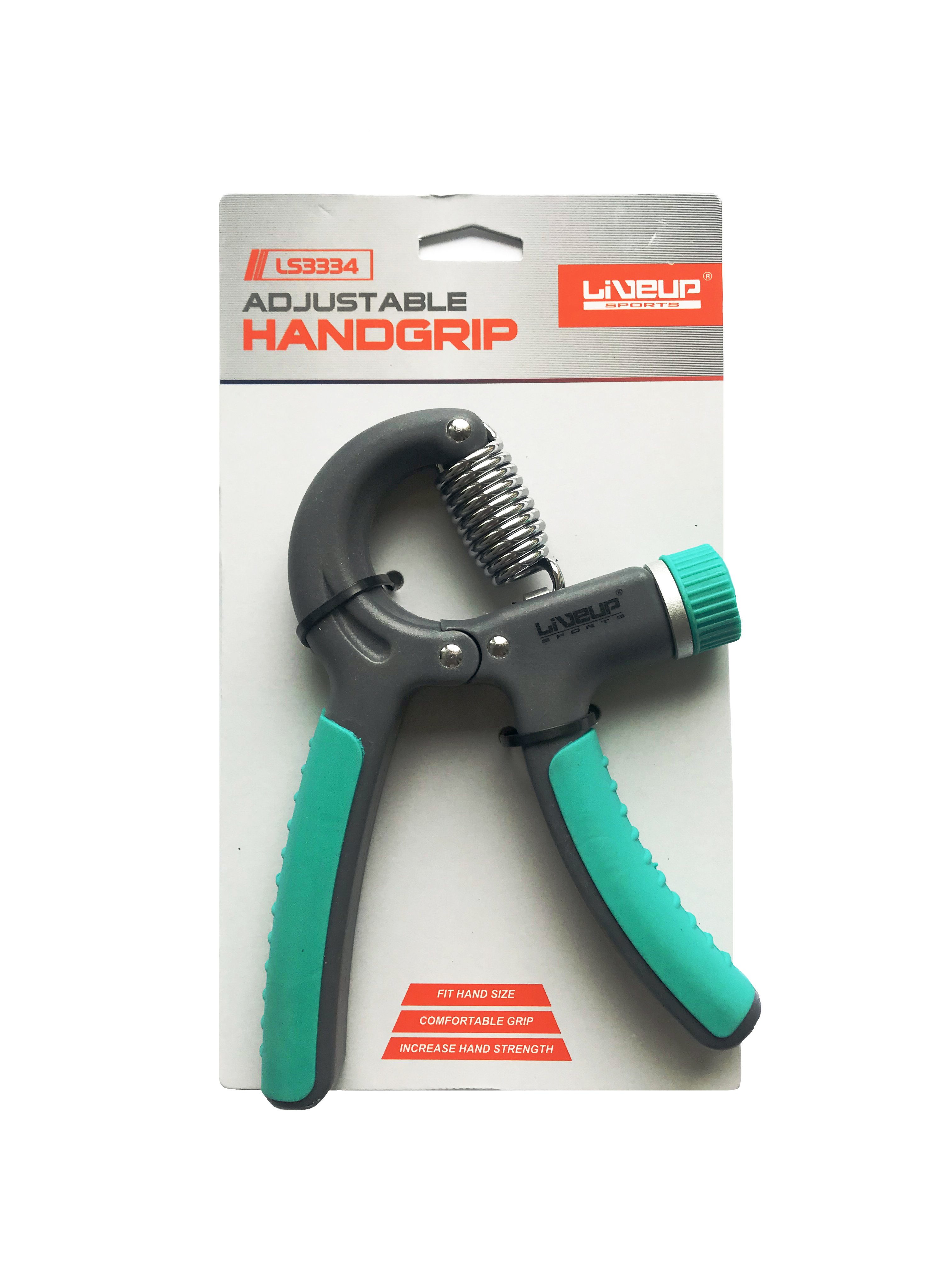 Эспандер для ладони LiveUp  ADJUSTABLE HAND зеленый фото товара