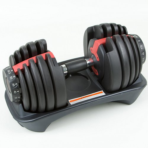 Гантель набірна 1шт LiveUp Adjustable Dumbbell 5 фото товару