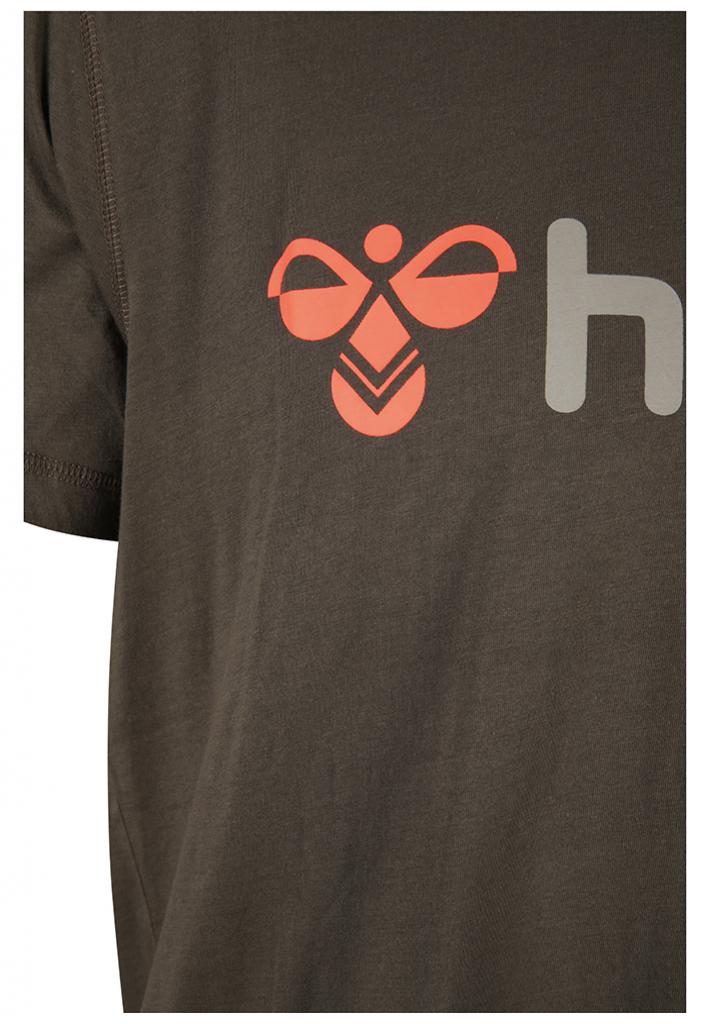 Футболка Hummel CLASSIC BEE SS TEE темно-серая фото товара