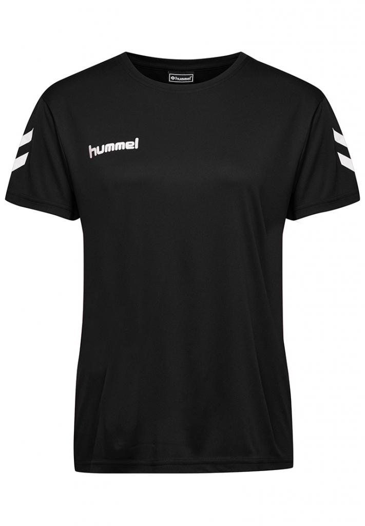 Футболка Hummel CORE POLY TEE WOMAN S / S черная фото товара