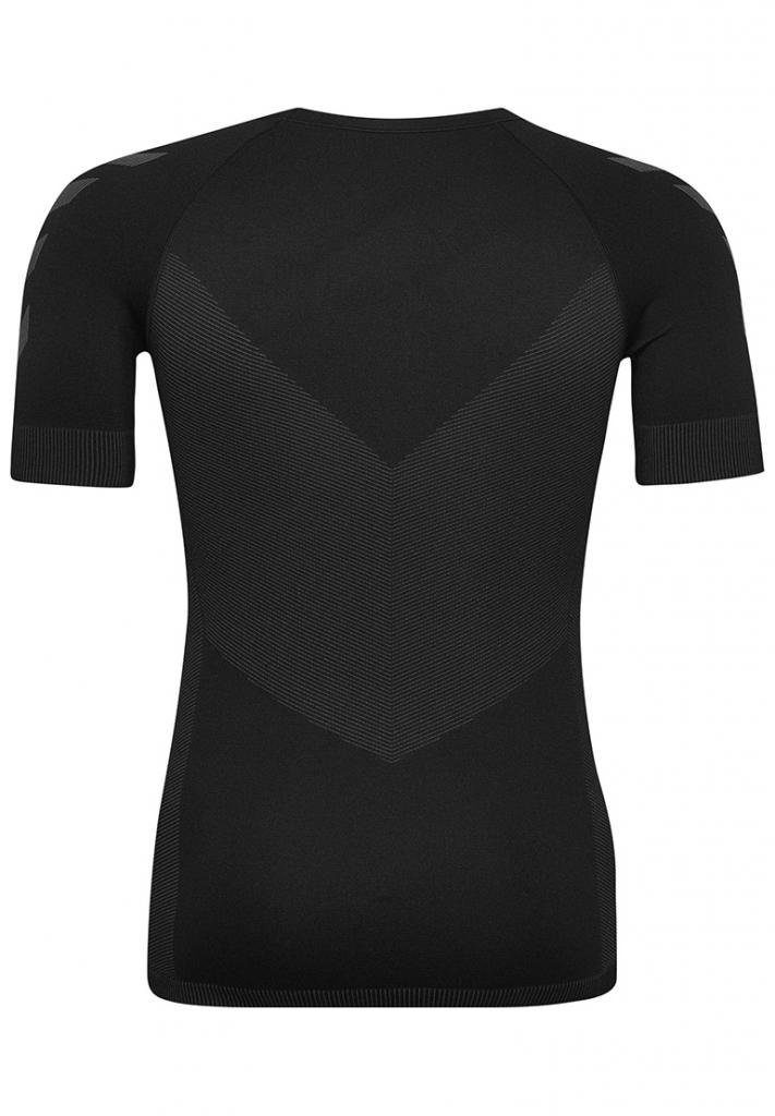 Футболка HUMMEL FIRST SEAMLESS JERSEY S / S 202-636-2001-XS/S Дорослі Чоловіча ЧОРНИЙ