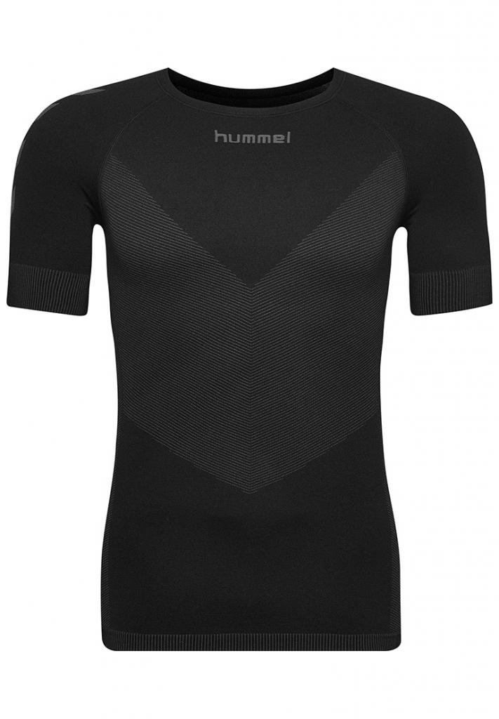 Футболка HUMMEL FIRST SEAMLESS JERSEY S / S 202-636-2001-XS/S Дорослі Чоловіча ЧОРНИЙ