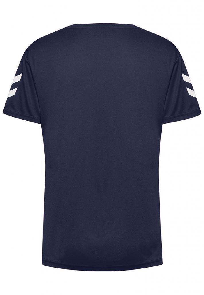 Футболка Hummel CORE POLY TEE WOMAN S / S темно-синяя фото товара