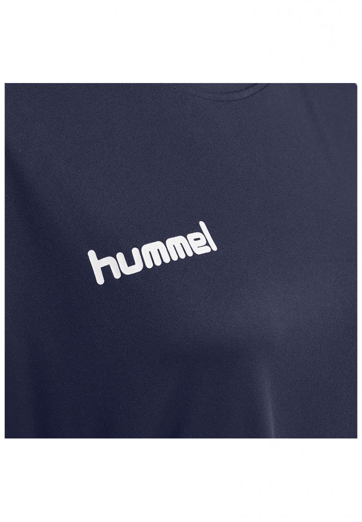 Футболка Hummel CORE POLY TEE WOMAN S / S темно-синяя фото товара