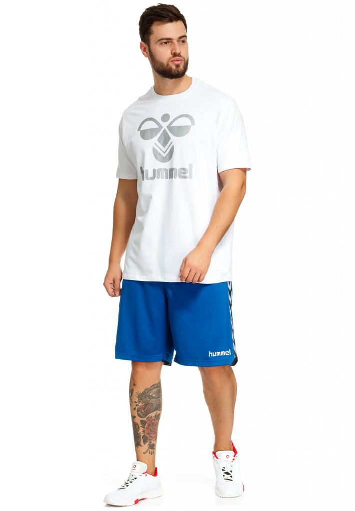Шорти Hummel STAY AUTHENTIC POLY SHORTS сині фото товару
