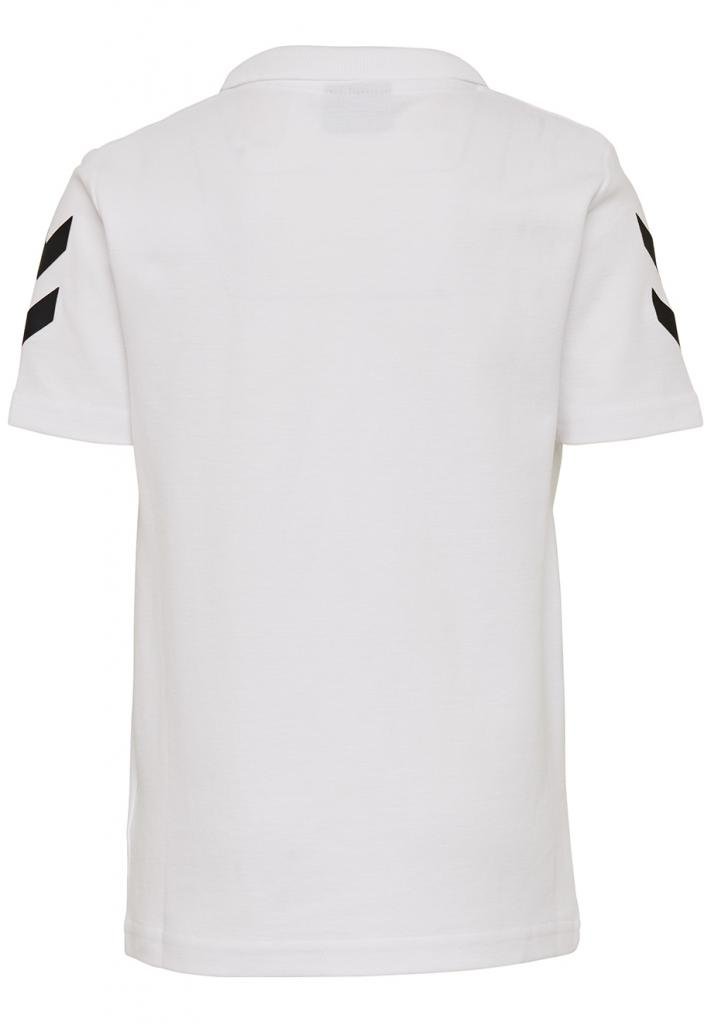 Поло детское Hummel HMLGO KIDS COTTON POLO белое фото товара