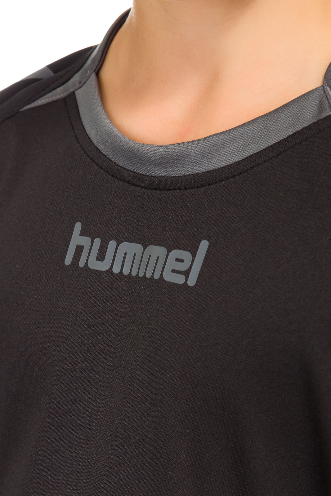 Футболка детская Hummel FUNCTIONAL JERSEY чорная фото товара