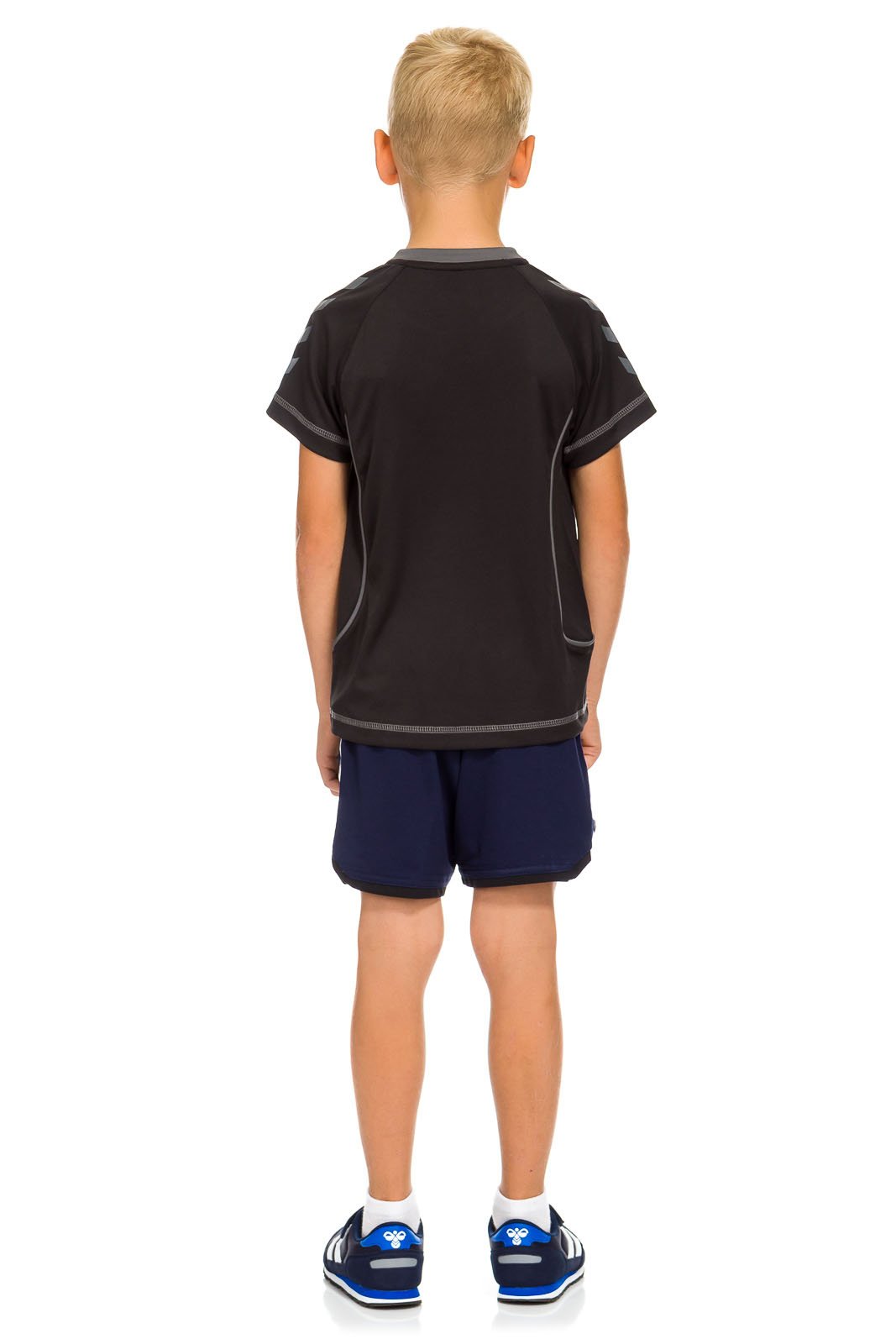 Футболка детская Hummel FUNCTIONAL JERSEY чорная фото товара